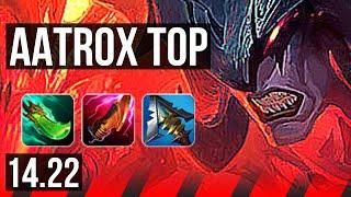 AATROX vs TEEMO (TOP) | KR Grandmaster | 14.22