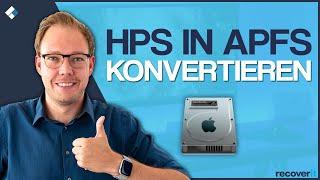 2 Wege zur Konvertierung von HFS/HFS+ in APFS