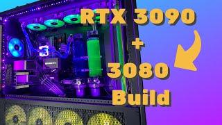 WORLD'S FIRST NVIDIA RTX 3090 + 3080 BUILD, Davinci Resolve PC