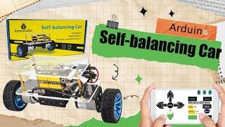 KS0193 Self-balancing Car Kit For Arduino Robot Kit-APP control  #keyestudio #arduino #robot #coding