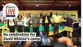 Zweli Mkhize stone-faced as Ramaphosa wins ANC presidency race