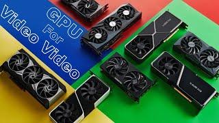Best Graphics Cards for Video Editing in 2024: Gaming Graphics Cards