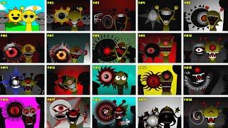 Mix In One Mr.Sun VS Simon From Phase 1-2-3-4-5-6 VS Phase 7-8-9 to Phase 20 in Incredibox Sprunki!