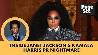 Inside Janet Jackson’s Kamala Harris PR nightmare: Brother Randy controls her career