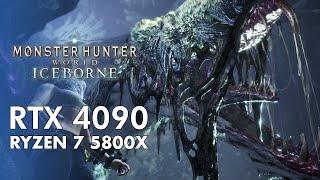 RTX 4090 | BLACKVEIL VAAL HAZAK - MONSTER HUNTER WORLD: ICEBORNE - 4K - No DLSS, Max,DX11