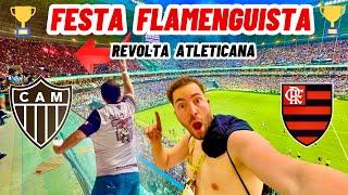 FLAMENGO CAMPEÃO EM PLENA ARENA MRV - CLIMA MUITO TENSO/ Atlético-MG 0 x 1 Flamengo