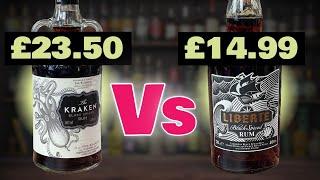 KRAKEN Spiced Rum: Overpriced or Worth It? A RUM COMPARISON!