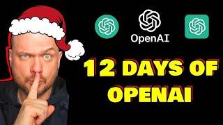 OpenAI Live Stream | 12 days of OpenAI Releases and Demos ️