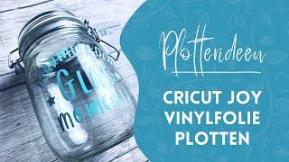 Cricut Joy Plotter für Einsteiger - Vinylfolie übertragen