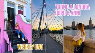 PRIMA VACANZA POST PANDEMIA A LONDRA!! ️  | WEEKLY-VLOG 