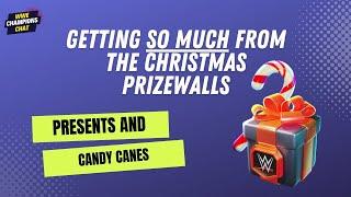 Raiding the Present Prizewall and what I'm going to get from the Candy Canes