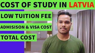 Cost Of Study In Latvia