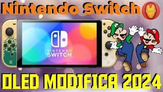 NINTENDO SWITCH OLED MODIFICA 2024 - COME SI FA? DIFFERENZA CON V1?  #Nintendo #nintendoswitch #chip