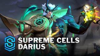 Supreme Cells Darius Wild Rift Skin Spotlight