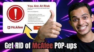 Get RID of McAfee Pop-ups | Remove McAfee from PC | Fake McAfee Popups