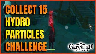 Collect 15 Hydro Particles Challenge | Genshin Impact