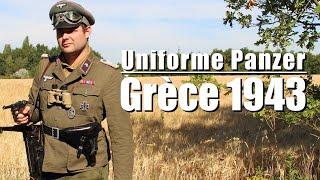  Panzertruppe Uniform - Greece 1943 - Panzer WW2 Uniform Impression [ENG SUB]