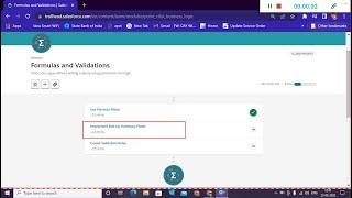 Implement Roll Up Summary Fields | Formulas and Validations | Salesforce