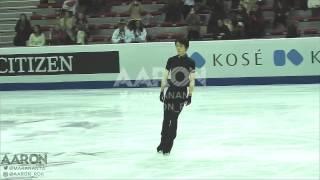 GPF2016 open practice - Yuzuru Hanyu SP run through (fancam) 하뉴 유즈루