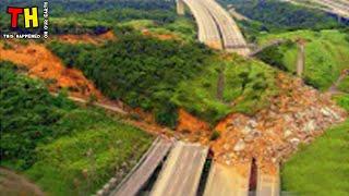 Most Massive Landslide in the World - Mother Nature Angry Caught On Camera #79