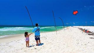 Surf Fishing the Midday Bite and Caught This!