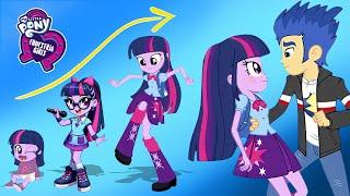 MLP Equestria Girls 46 Minutes Life After - Growing up Compilation | Carrtoon Wow