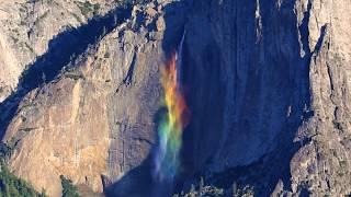 Greg Harlow Media Rare Yosemite Falls Rainbow Time-lapse