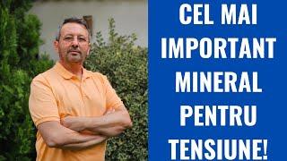 Cel mai important mineral pentru tensiune! Nu e sodiul!