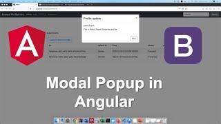 How to Add Modal Popup in Angular Using Ng Bootstrap - Step by Step