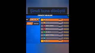 Reşat bs liderlik sıralamasında brawl stars bunuda yaptık klan en iyi kulüp#brawlstars #shorts