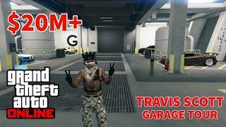 GTA5 TRAVIS SCOTT GARAGE TOUR ($20M+)