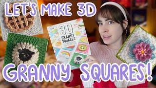 CROCHET 3D GRANNY SQUARES!