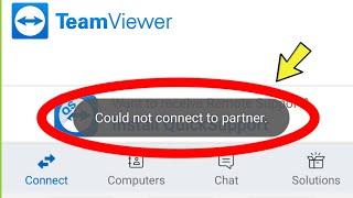 Fix TeamViewer || Could not connect to partner Problem Solved