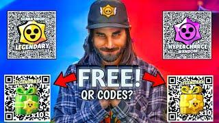 FREE x20 LEGENDARY GIFTS UPDATED QR CODE | BRAWL STARS QR CODES | BRAWL STARS NEW QR CODE