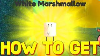 HOW TO GET WHITE MARSHMALLOW + PUFF PUFF PUFF BADGE in SECRET STAYCATION! ROBLOX