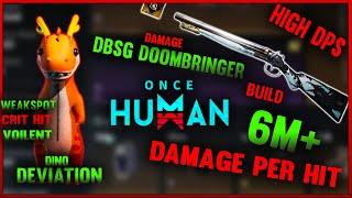 ULTIMATE ENDGAME SHOTGUN BUILD DBSG DOOMBRINGER FOR MASSIVE DPS 442007K ONCE HUMAN LEA LAB SPEED RUN