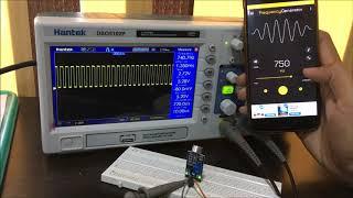 Measuring Audio Frequency on scope