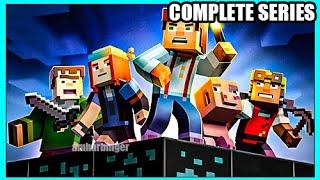 Minecraft: Story Mode Complete Series All Season 1 and 2 Episodes Xbox One X No Commentary