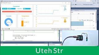 Visual Basic .Net | Displaying DHT11 Sensor Data (Temperature & Humidity) with VB Net Step by Step