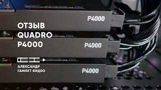 Отзыв об эксплуатации Quadro P4000 | Профессиональная видеокарта nVidia Quadro P4000