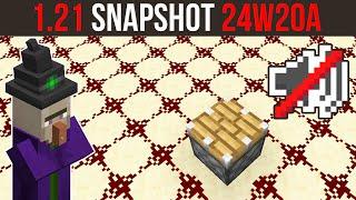 Minecraft 1.21 Snapshot 24W20A | New Piston Sounds & Redstone Buff!