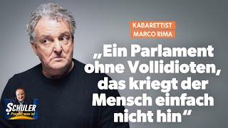 Kabarettist Marco Rima über den Wahlkampf der Parteisoldaten