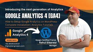 How to Setup Google Analytics on WordPress - Complete Installation | Analytics Tutorials 2023