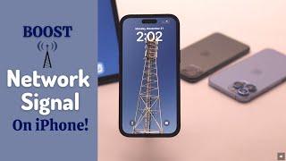 BOOST Cell Signal on iPhone! (How To in 2023)