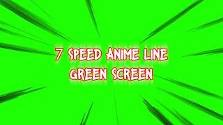 7 Anime Speed Green Screen Effects 4K || By Green Pedia