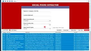 Social Phone Extractor [Official]