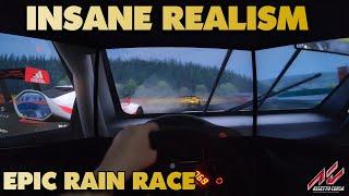 Assetto Corsa | SOL 2.0 + CSP 1.72 | Epic POV Rain Race @ Spa | Insane Realism Incredible Immersion