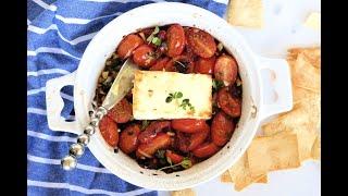 Appetizer Recipe: EASY Mediterranean Baked Feta by Everyday Gourmet with Blakely