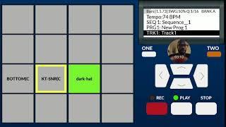 How To Make a Drum Beat in MPC MACHINE App