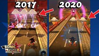 Sonic Forces Mobile | Old vs New Part 2: Item Changes
